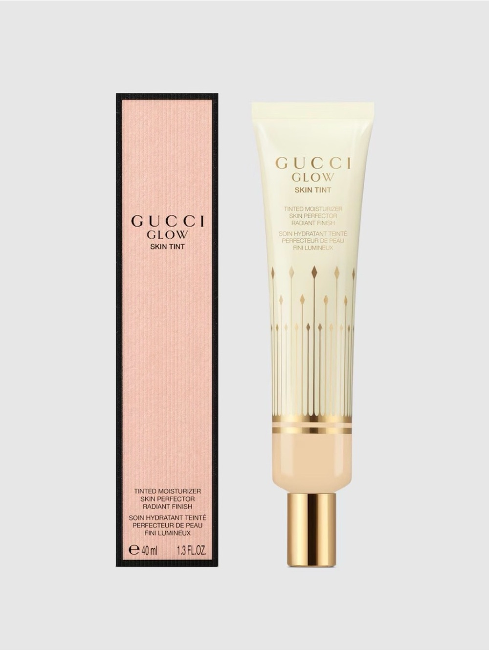 GUCCI Glow Skin Tint - In 17 Fair Skin With Warm Undertones.
